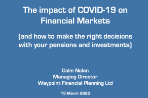 The Impact of Covid-19 on Financial Markets